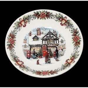 Royal Stafford Christmas Toy Shop Soup Cereal Bowl 7.5"